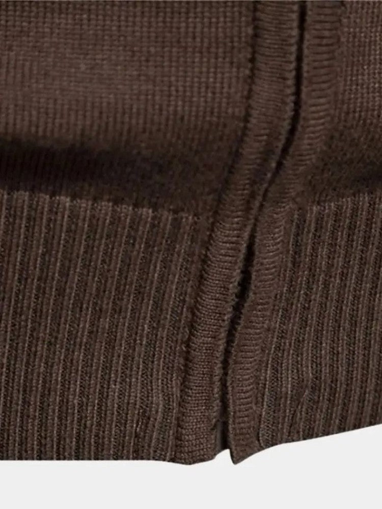 Anders™ | Cardigan de punto con cierre de cremallera