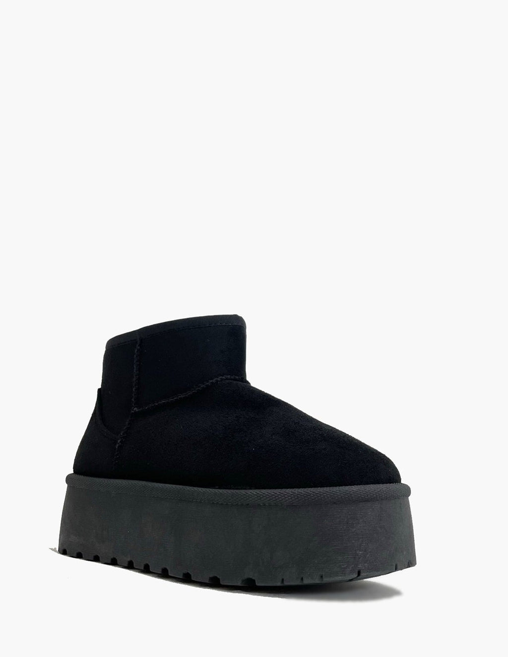 Bota Australiana Negra de Caña Baja
