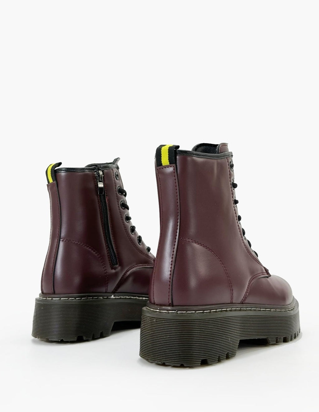 Bota militar granate