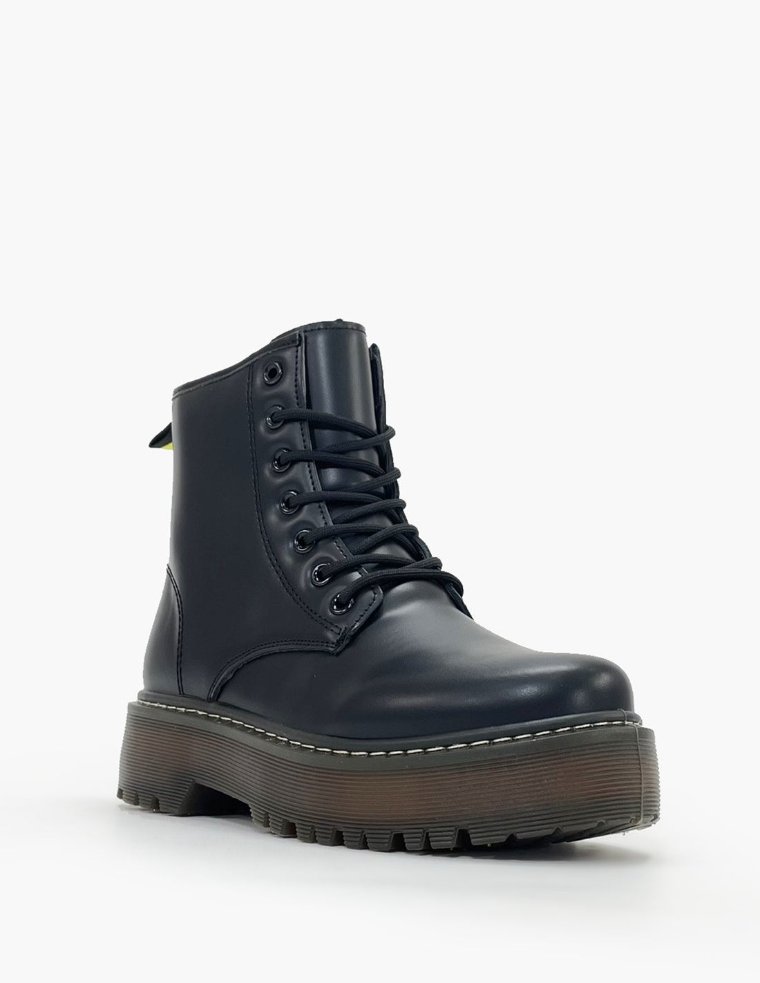 Bota militar negra