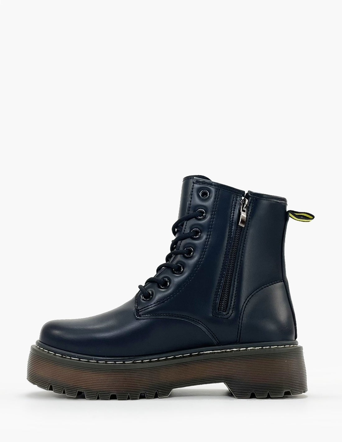 Bota militar negra