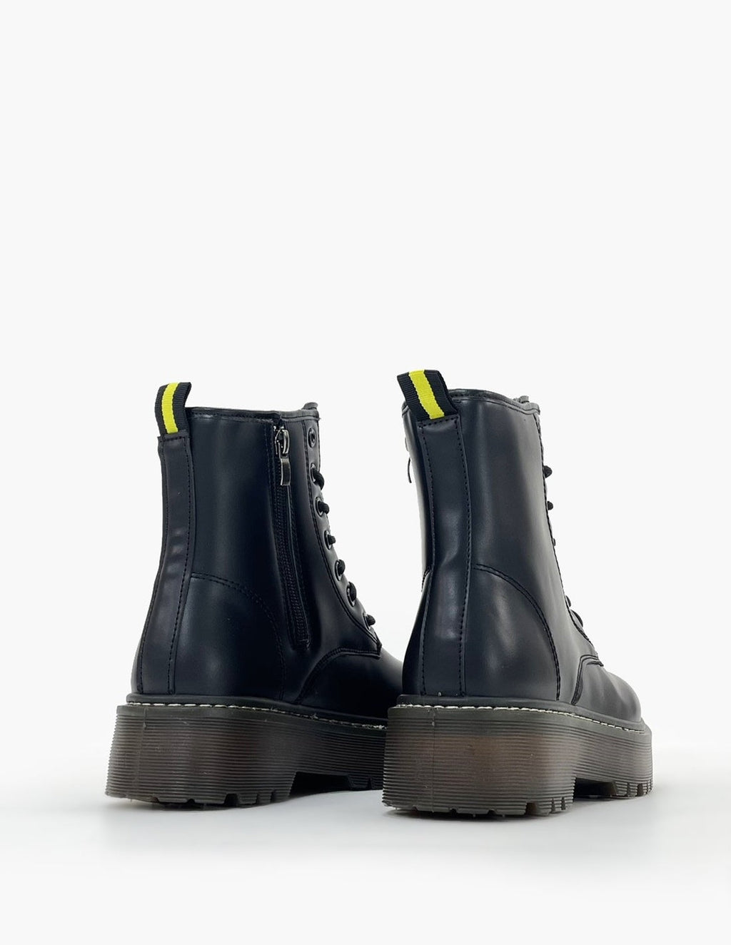 Bota militar negra