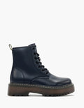 Bota militar negra