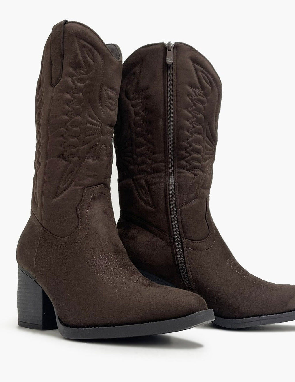 Botas Marrones Mujer - Estilo Cowboy