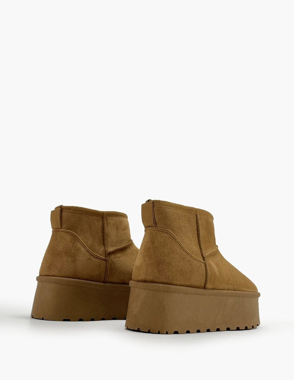 Botas de pelito en color camel - Camel
