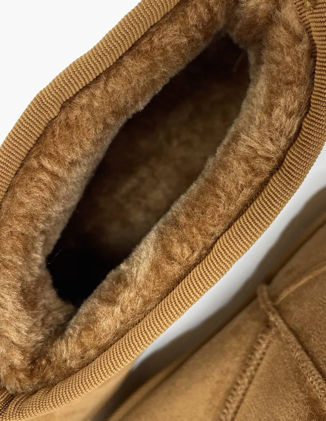 Botas de pelito en color camel - Camel