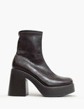 Botines Polipiel Marrón Chocolate