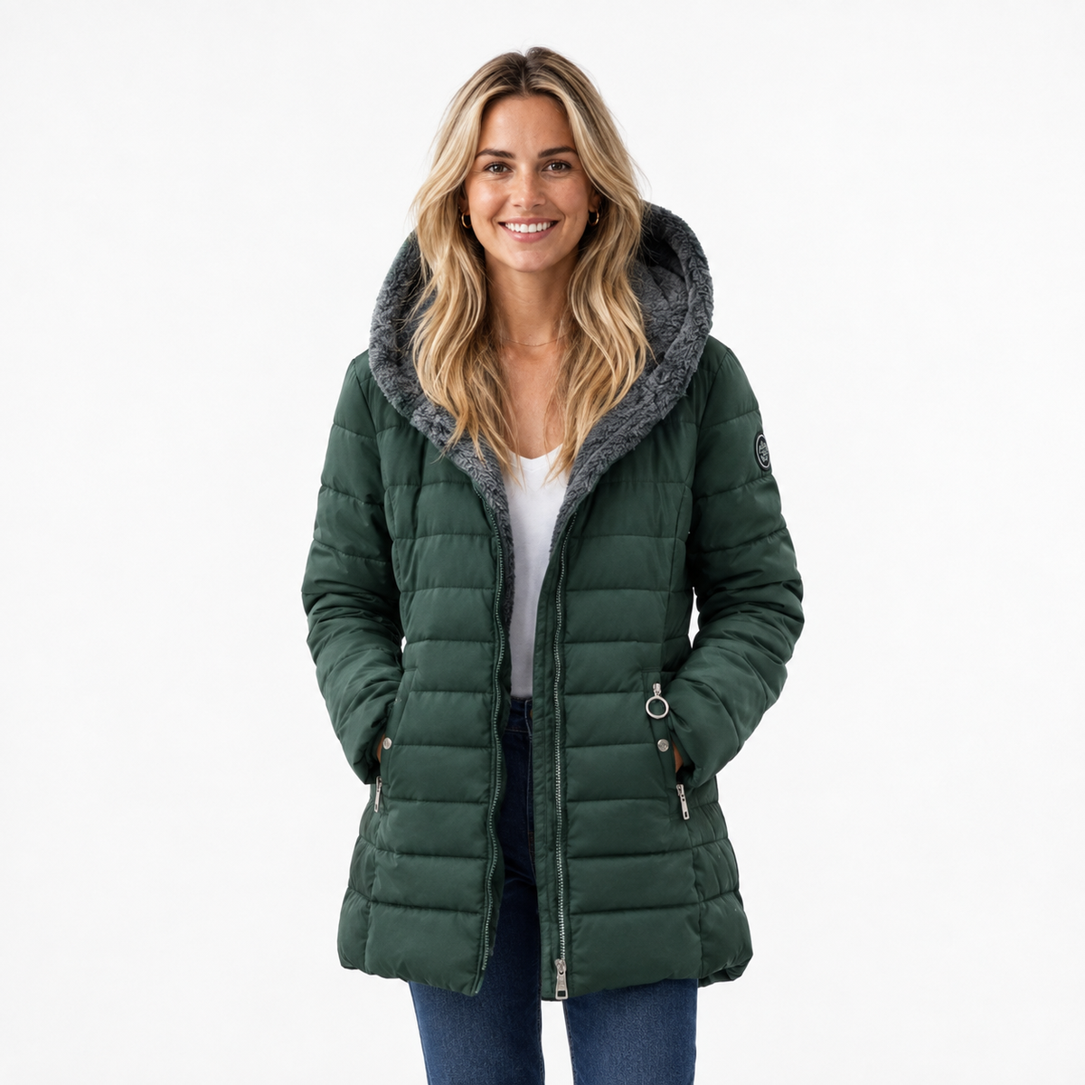 Maja – Elegante abrigo de invierno con forro para un lujo sin preocupaciones