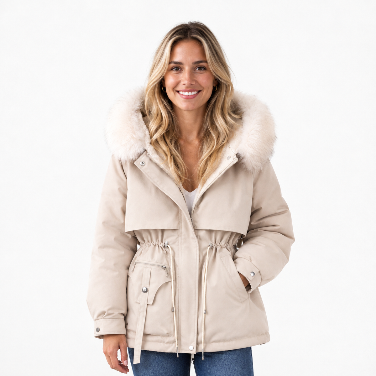 Adriana – chaqueta de invierno elegante