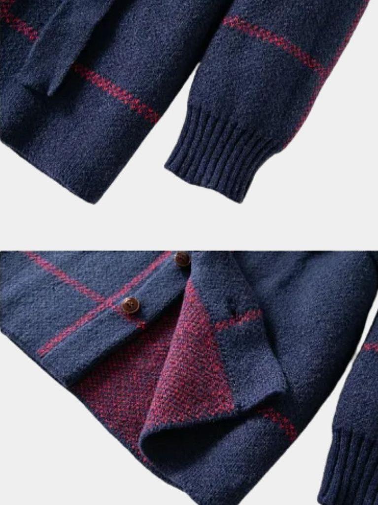 Rom™ | Chaqueta de punto con cinturón