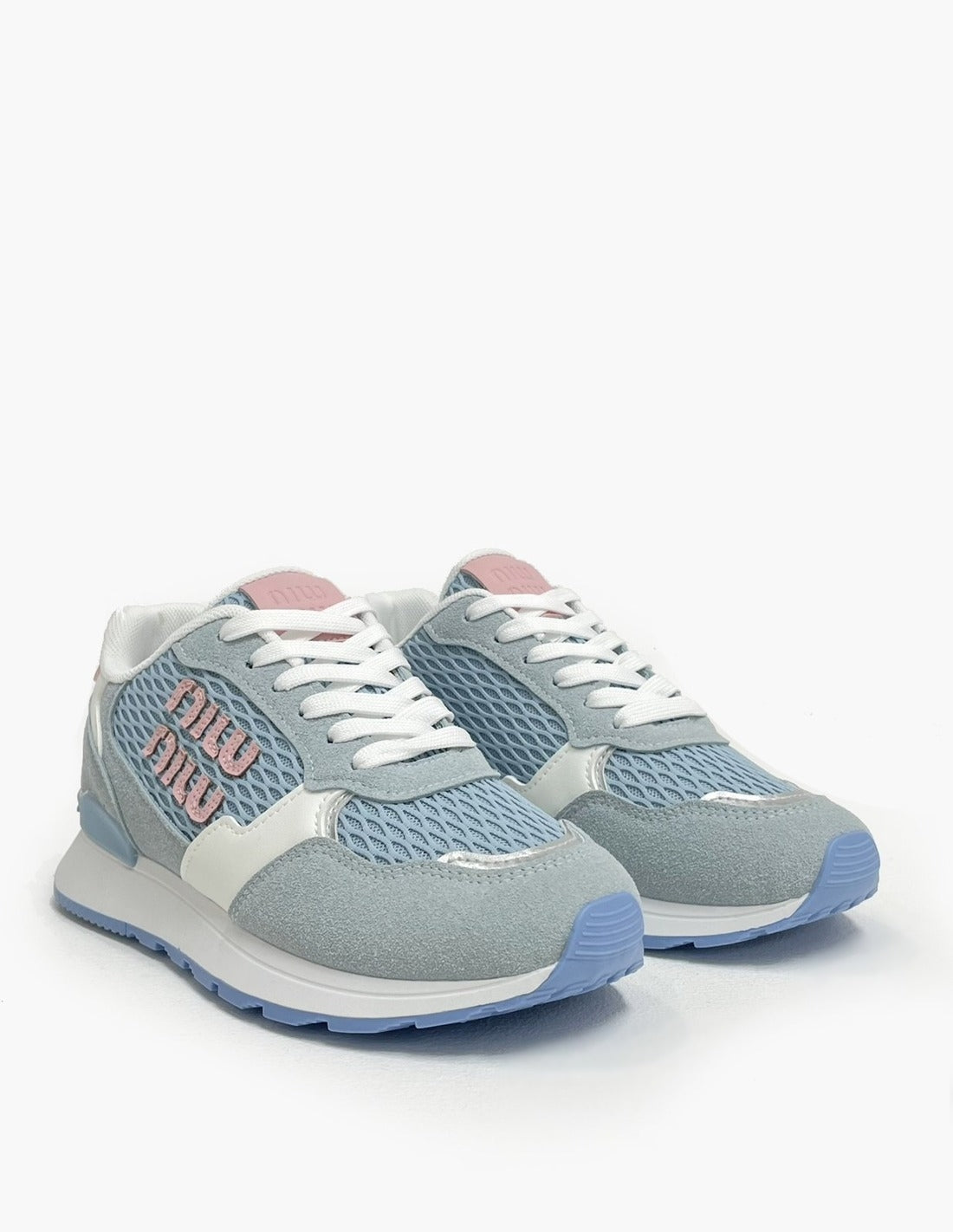 Zapatillas Deportivas Azul y Blanca mujer Nilu