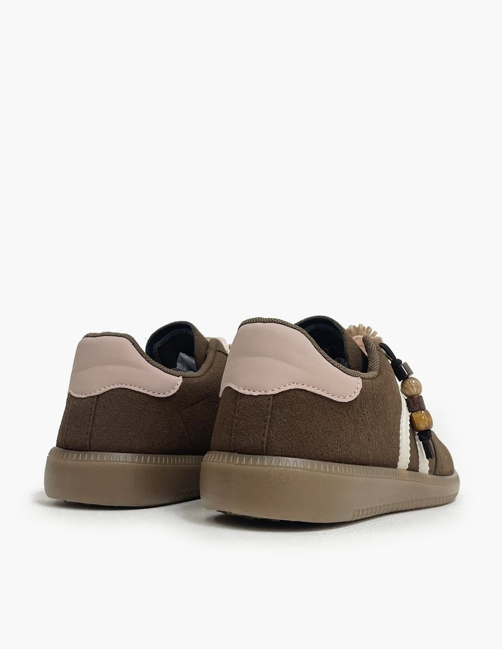 Zapatillas Deportivas Marrones Mujer