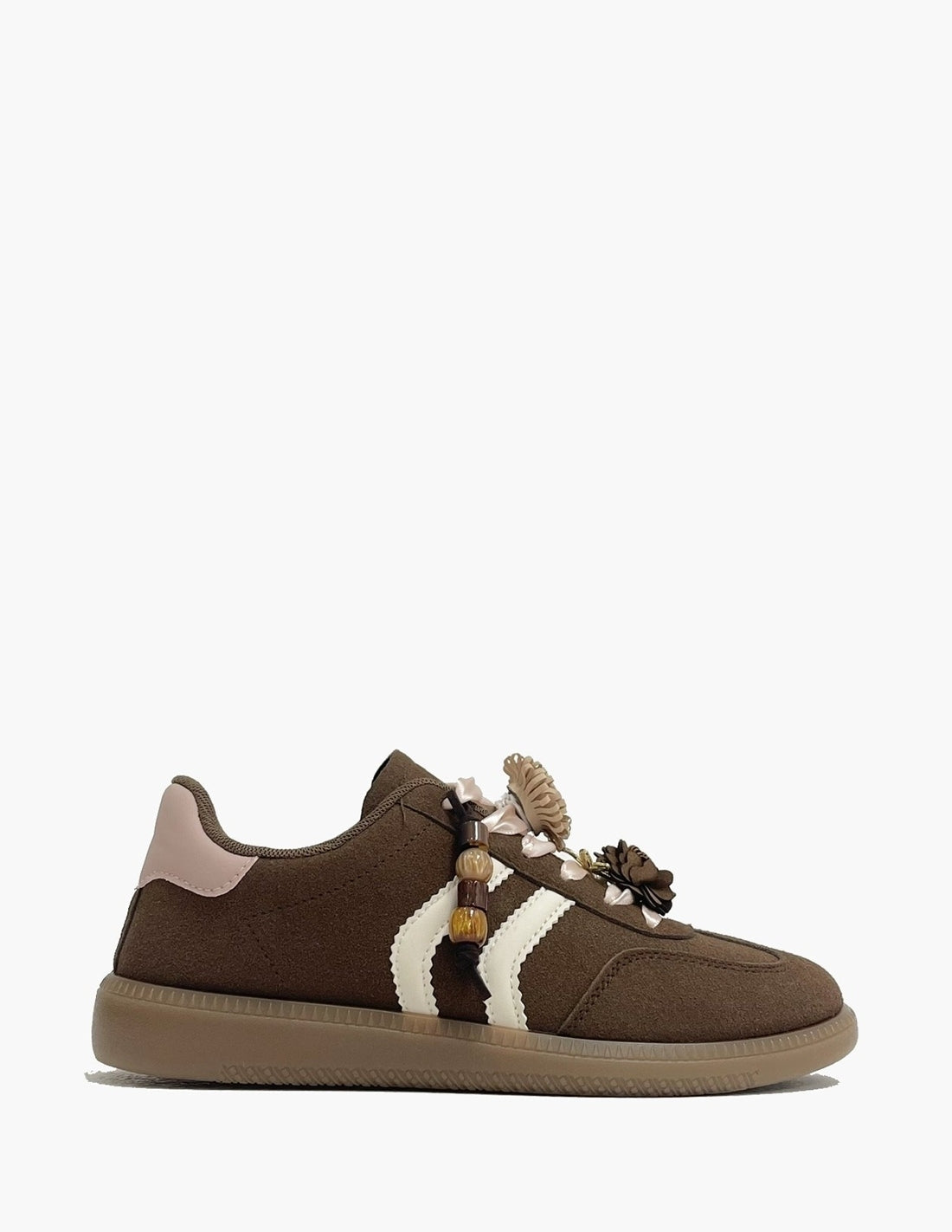 Zapatillas Deportivas Marrones Mujer