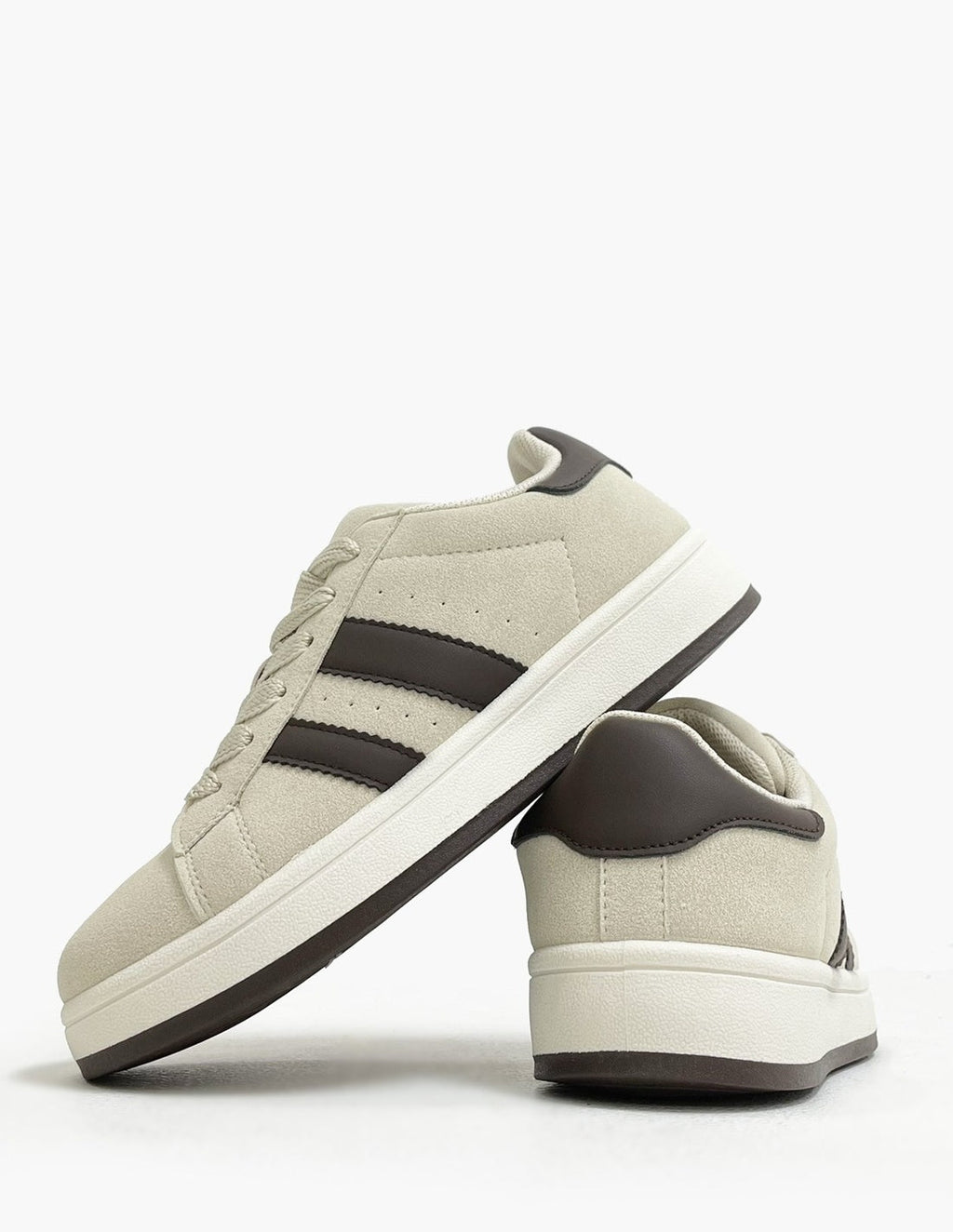 Zapatillas beige y Marrones - Mujer