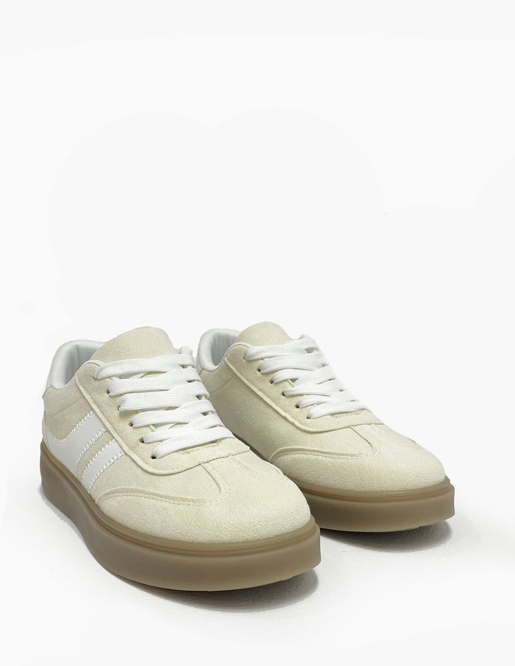Zapatillas casual amarillo claro