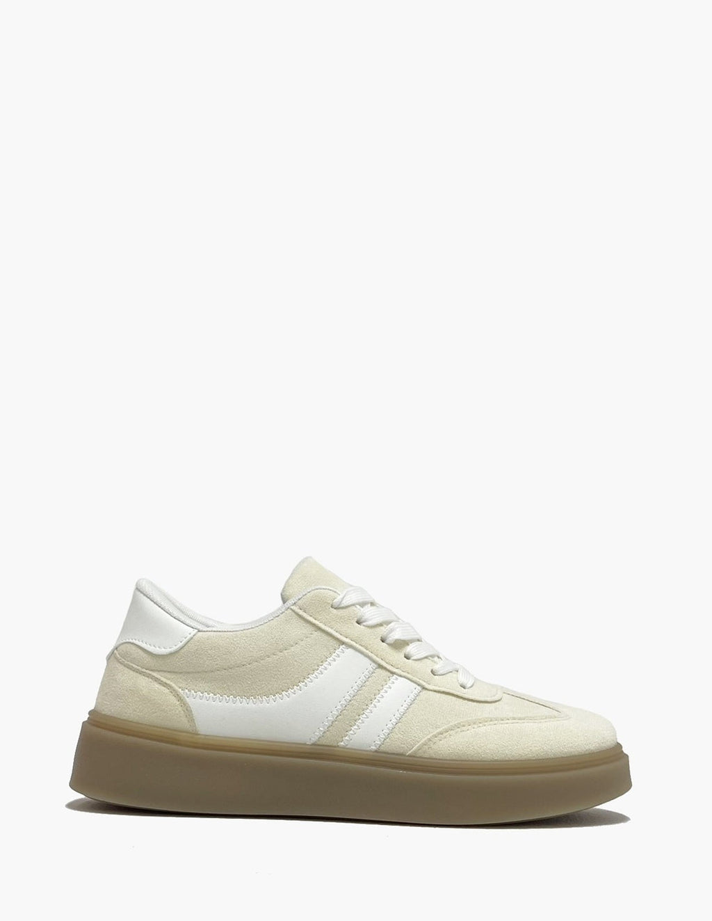 Zapatillas casual amarillo claro