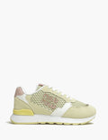 Zapatillas deportivas mujer Nilu | Amarillas