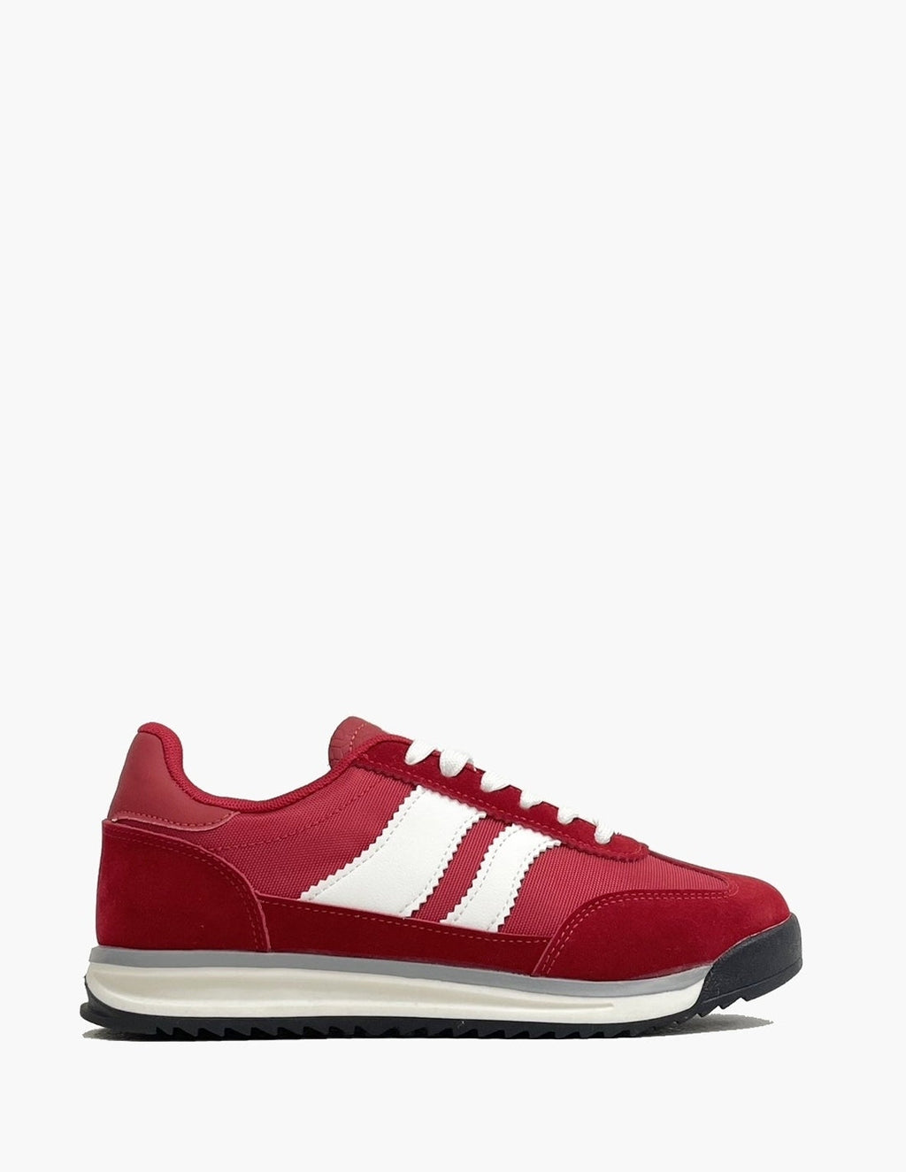 Zapatillas mujer - Rojas y blancas