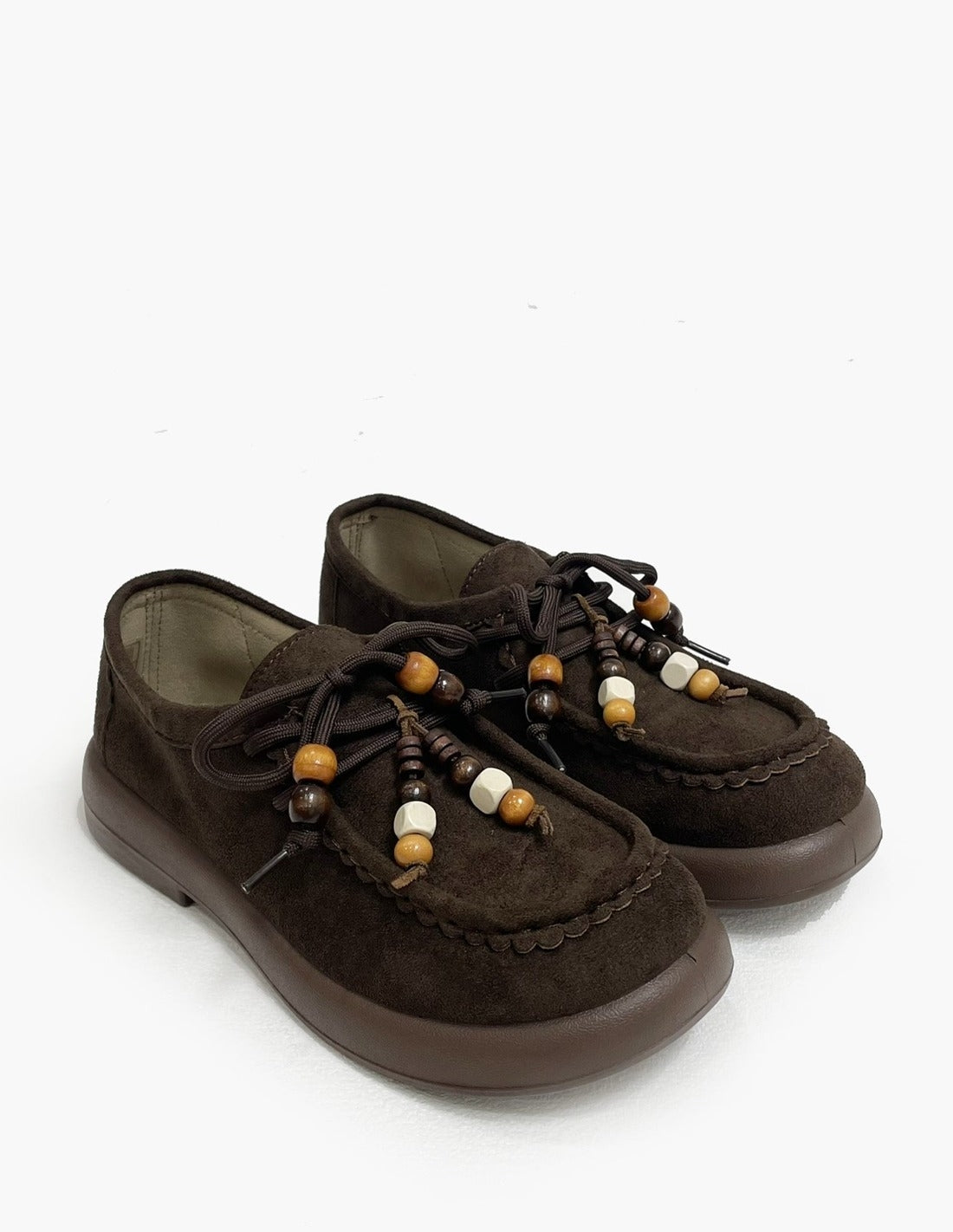 Zapatos Mocasines Planos - Coffee