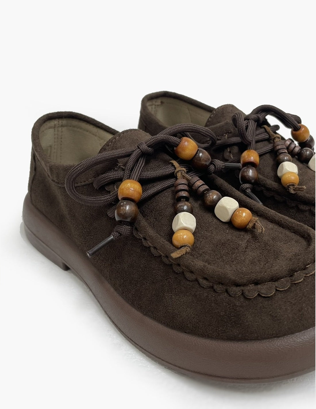 Zapatos Mocasines Planos - Coffee