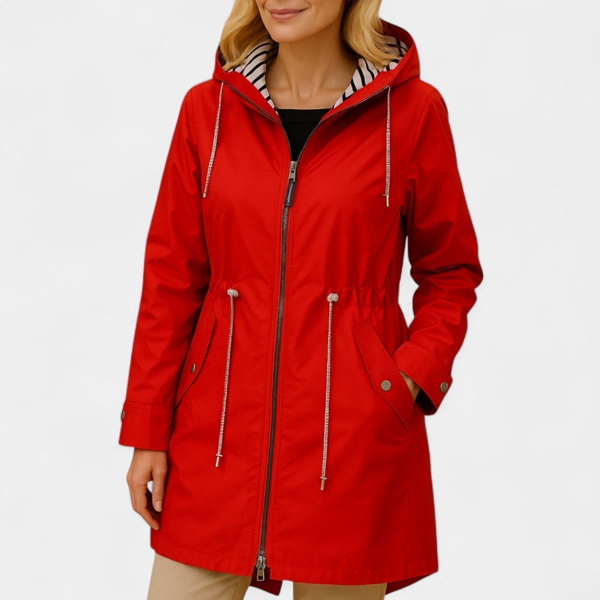Elvira – Chaqueta elegante e impermeable