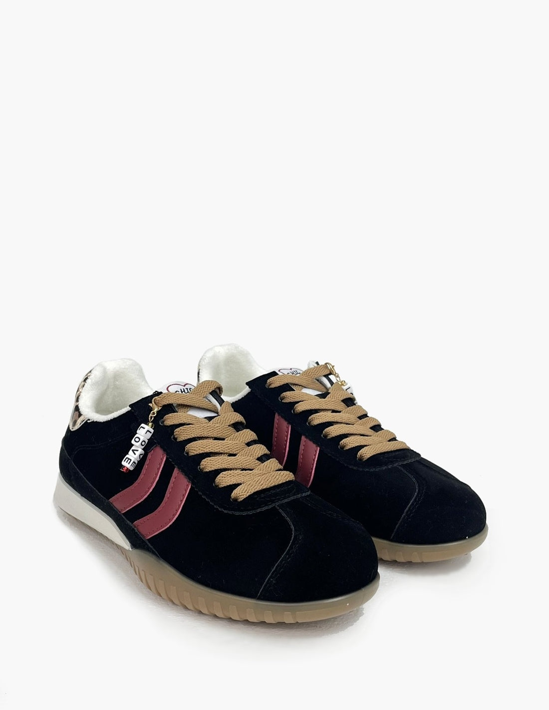 Zapatillas Casual Negras - Mujer Elegante "LOVE"