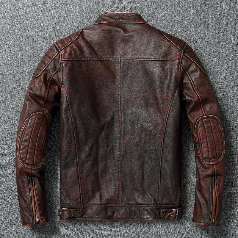 Hugo™ | Chaqueta de cuero vintage